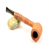 Hygrocool Smoking Pipe Greek Briar 9mm Filter Model 632A