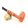 Hygrocool Smoking Pipe Greek Briar 9mm Filter Model 632A