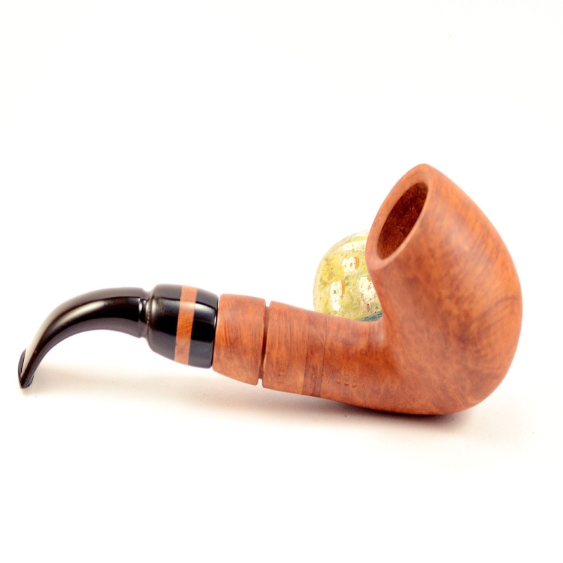 Hygrocool Smoking Pipe Greek Briar 9mm Filter Model 625A