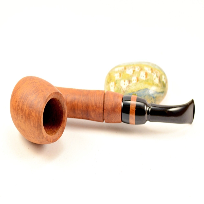 Hygrocool Smoking Pipe Greek Briar 9mm Filter Model 625A