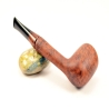 Hygrocool Smoking Pipe Greek Briar 9mm Filter Model 635A