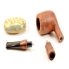 Hygrocool Smoking Pipe Greek Briar 9mm Filter Model 635A