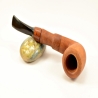 Hygrocool Smoking Pipe Greek Briar 9mm Filter Model 638A