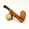 Hygrocool Smoking Pipe Greek Briar 9mm Filter Model 638A