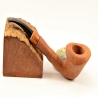 Hygrocool Smoking Pipe Greek Briar 9mm Filter Model 641A