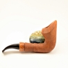 Hygrocool Smoking Pipe Greek Briar 9mm Filter Model 641A