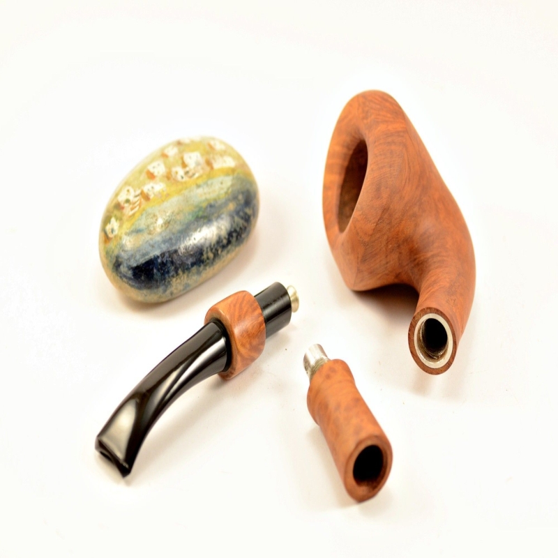 Hygrocool Smoking Pipe Greek Briar 9mm Filter Model 641A