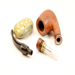 Hygrocool Calabash Smoking Pipe Greek Briar 9mm Filter Model 934B
