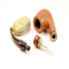 Hygrocool Calabash Smoking Pipe Greek Briar 9mm Filter Model 934B