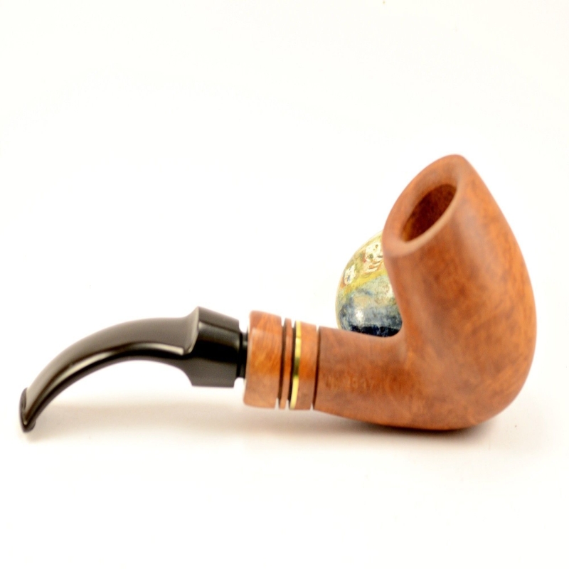 Hygrocool Calabash Smoking Pipe Greek Briar 9mm Filter Model 934B