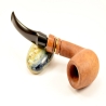 Hygrocool Calabash Smoking Pipe Greek Briar 9mm Filter Model 934B