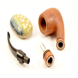 Hygrocool Calabash Smoking Pipe Greek Briar 9mm Filter Model 934B