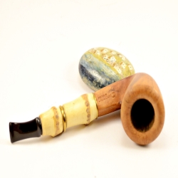 Hygrocool Smoking Pipe Greek Briar 9mm Filter Model 444B