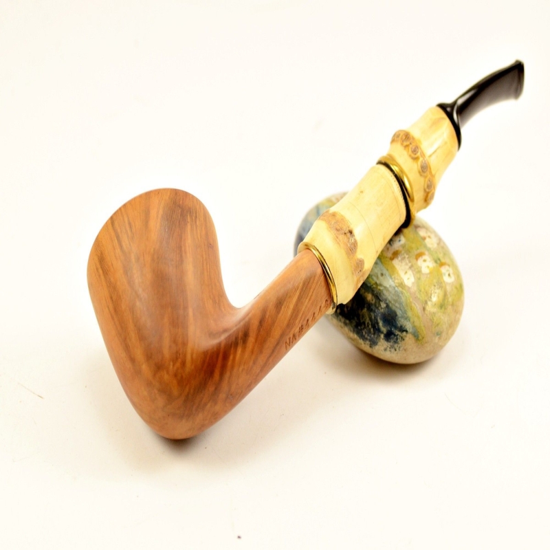 Hygrocool Smoking Pipe Greek Briar 9mm Filter Model 444B