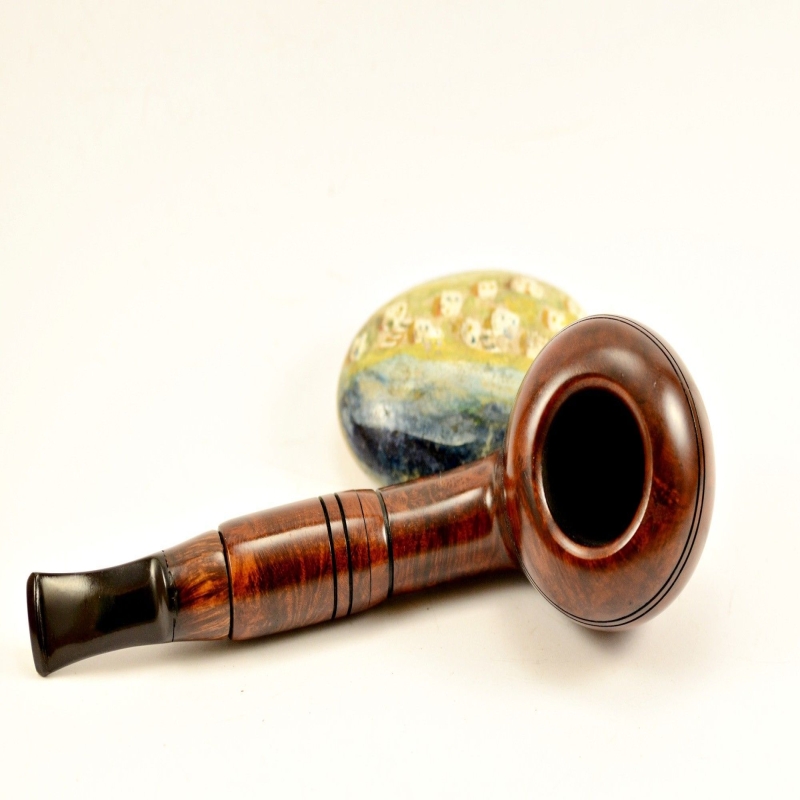 Hygrocool NT Smoking Pipe Greek Briar 9mm Filter Model 97D