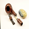 Hygrocool NT Smoking Pipe Greek Briar 9mm Filter Model 97D