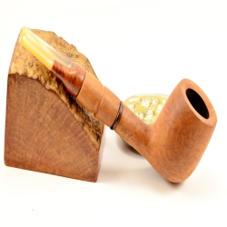 Hygrocool Master Smoking Pipe Greek Briar 9mm Filter Model 96B