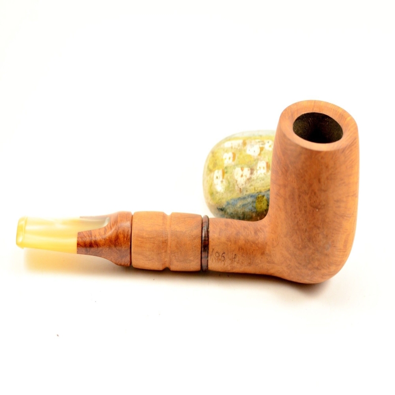 Hygrocool Master Smoking Pipe Greek Briar 9mm Filter Model 96B