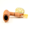 Hygrocool Master Smoking Pipe Greek Briar 9mm Filter Model 96B