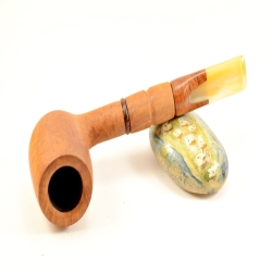 Hygrocool Master Smoking Pipe Greek Briar 9mm Filter Model 96B