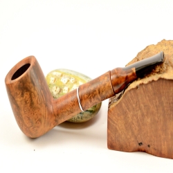 Hygrocool Master Smoking Pipe Greek Briar 9mm Filter Model 81B