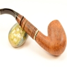 Hygrocool Smoking Pipe Greek Briar 9mm Filter Model 580Β