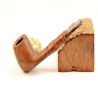 Hygrocool Smoking Pipe Greek Briar 9mm Filter Model 74B