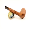 Hygrocool Smoking Pipe Greek Briar 9mm Filter Model 74B