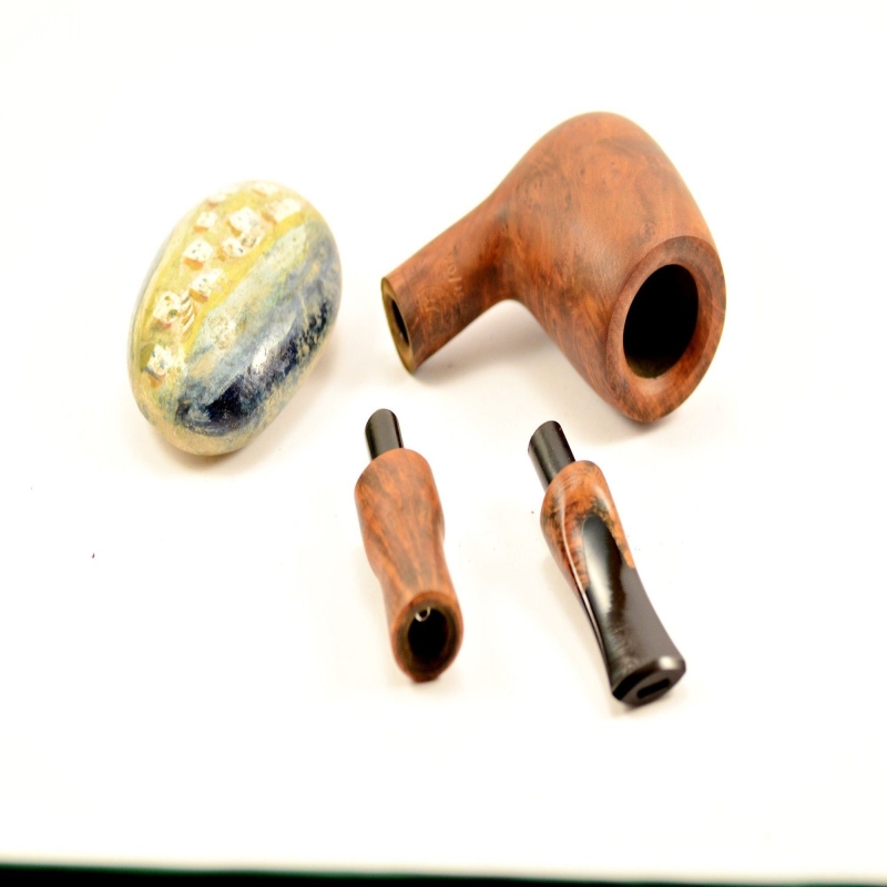 Hygrocool Smoking Pipe Greek Briar 9mm Filter Model 74B