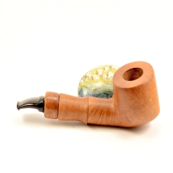 Hygrocool Master Smoking Pipe Greek Briar 9mm Filter Model 568A