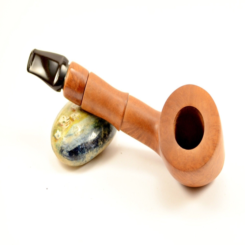 Hygrocool Master Smoking Pipe Greek Briar 9mm Filter Model 568A