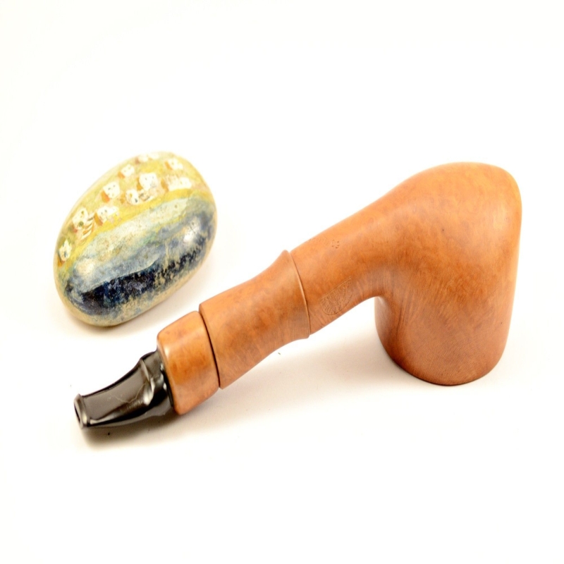 Hygrocool Master Smoking Pipe Greek Briar 9mm Filter Model 568A