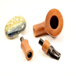 Hygrocool Master Smoking Pipe Greek Briar 9mm Filter Model 568A