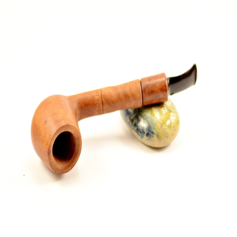 Hygrocool Master Smoking Pipe Greek Briar 9mm Filter Model 597A