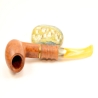 Hygrocool Master Smoking Pipe Greek Briar 9mm Filter Model 566A