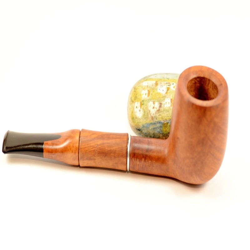 Hygrocool Master Smoking Pipe Greek Briar 9mm Filter Model 81A