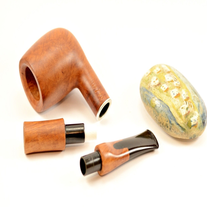 Hygrocool Master Smoking Pipe Greek Briar 9mm Filter Model 81A