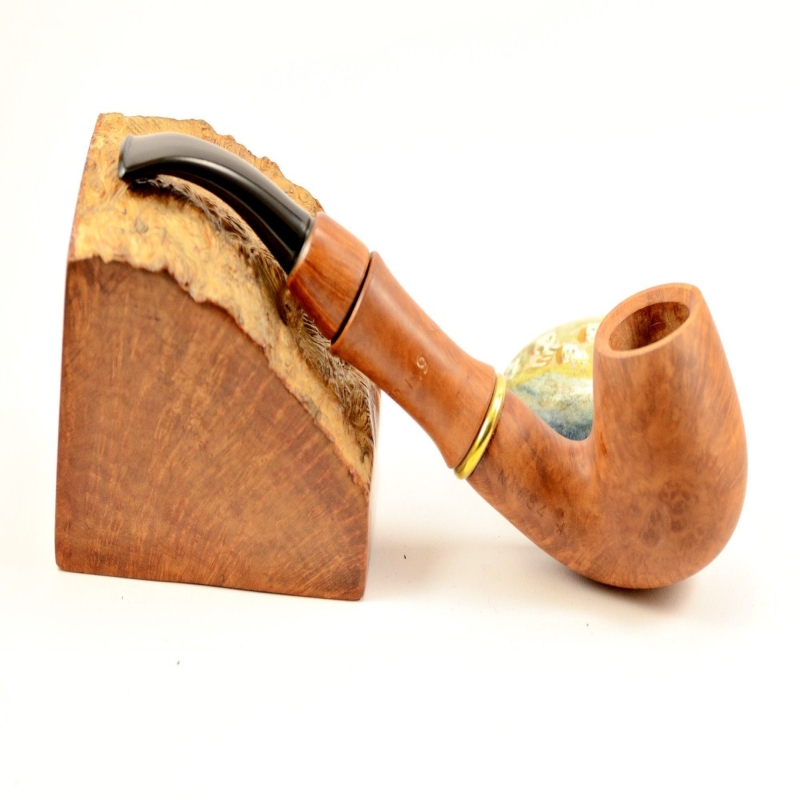 Hygrocool Smoking Pipe Greek Briar 9mm Filter Model 84A