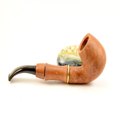 Hygrocool Smoking Pipe Greek Briar 9mm Filter Model 84A