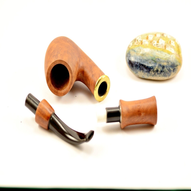 Hygrocool Smoking Pipe Greek Briar 9mm Filter Model 84A