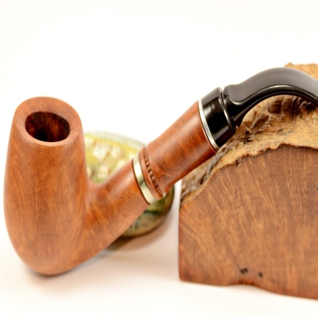 Hygrocool Smoking Pipe Greek Briar 9mm Filter Model 589A