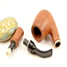 Hygrocool Smoking Pipe Greek Briar 9mm Filter Model 589A