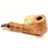 Hygrocool Master Smoking Pipe Greek Briar 9mm Filter Model 568B