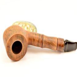 Hygrocool Master Smoking Pipe Greek Briar 9mm Filter Model 568B