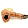 Hygrocool Master Smoking Pipe Greek Briar 9mm Filter Model 568B