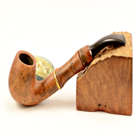 Hygrocool Smoking Pipe Greek Briar 9mm Filter Model 84B
