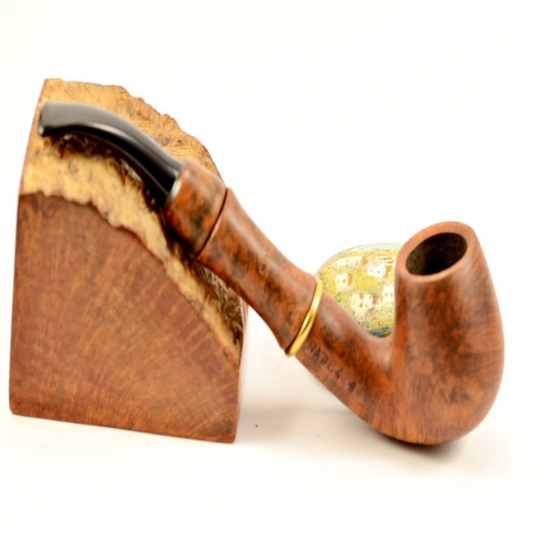 Hygrocool Smoking Pipe Greek Briar 9mm Filter Model 84B