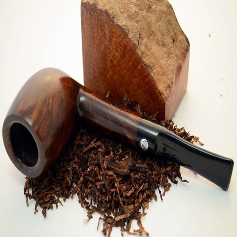 Billiard Straight Smoking Pipe Greek Briar No Filter Alexander Model 121D
