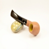 Bent Billiard Greek Briar Smoking Pipe 9mm Filter Alexander Model 80D