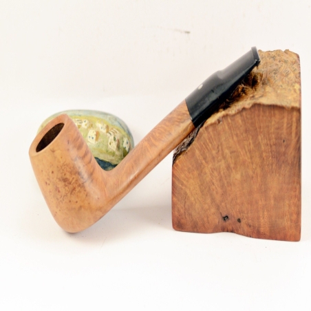 Canadian Straight Smoking Pipe Greek Briar No Filter Alexander Model 79C